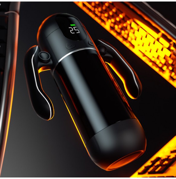 MizzZee - Futura Rotating Sucking Voice Masturbator Cup (Chargeable - Black) MizzZee - Futura Rotating Sucking Voice Masturbator Cup (Chargeable - Black)